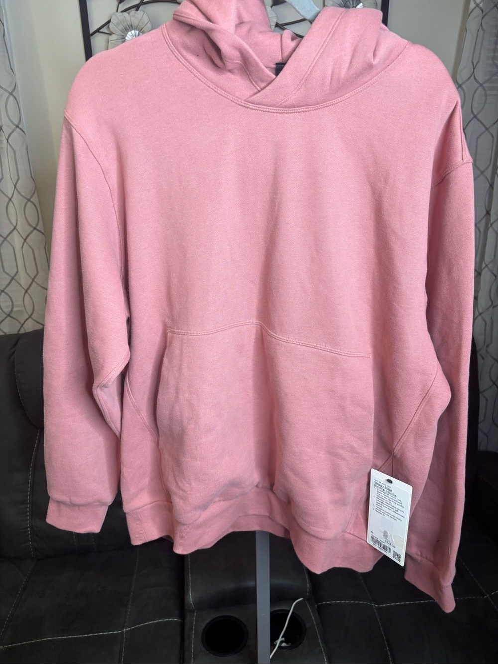 lululemon athletica Pink Hooded Crew-Scoop Pullover